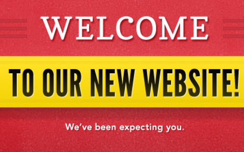 Welcome to our new website